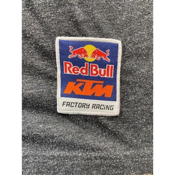 Red Bull Factory Racing Shirt Mens Large Gray Blue Motocross MX Musaquin KTM - Picture 4 of 13